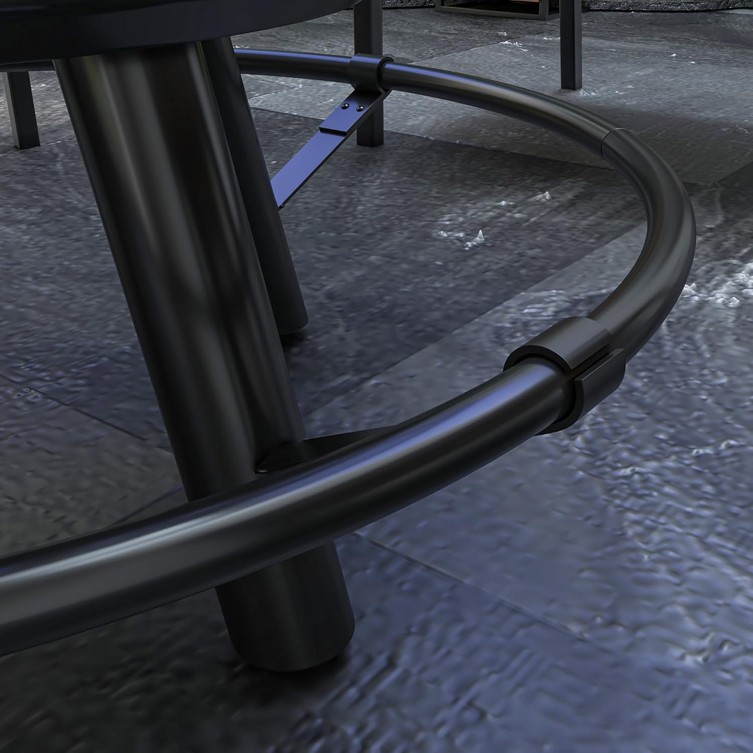 Kaimei Heavy Duty 33 inch Fire Pit & BBQ Grill Combo - Portable Outdoor Fire Pit with Adjustable Grill Grate, Cooking Pan & Poker for Backyard, Camping, Patio