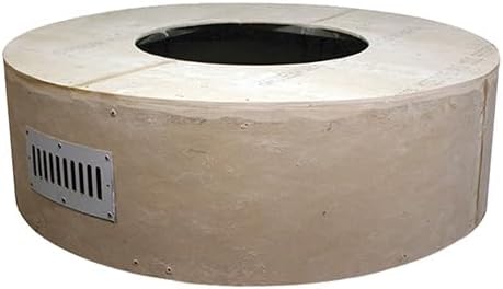 45 in. Round Unfinished Enclosure for 25 in. Round Fire Pit Burner