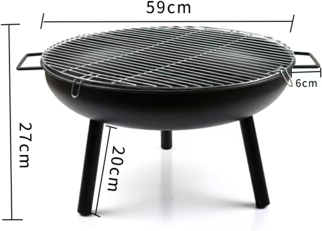 Outdoor Fire Pit,Wood Burning Firepit,Bonfire Fire Pit,Firepits for Outside,Camping, Backyard, Patio,Bonfire