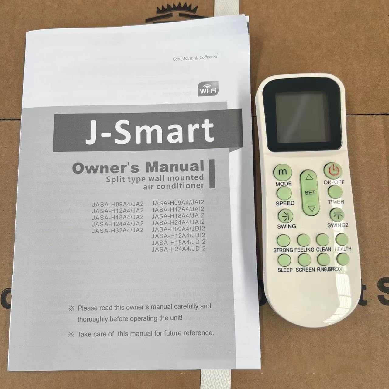 2.81kW Split Heat Pump Wall mounted Air Conditioner Dual purpose Variable Frequency Energy saving and Silent Design for Cooling and Heating