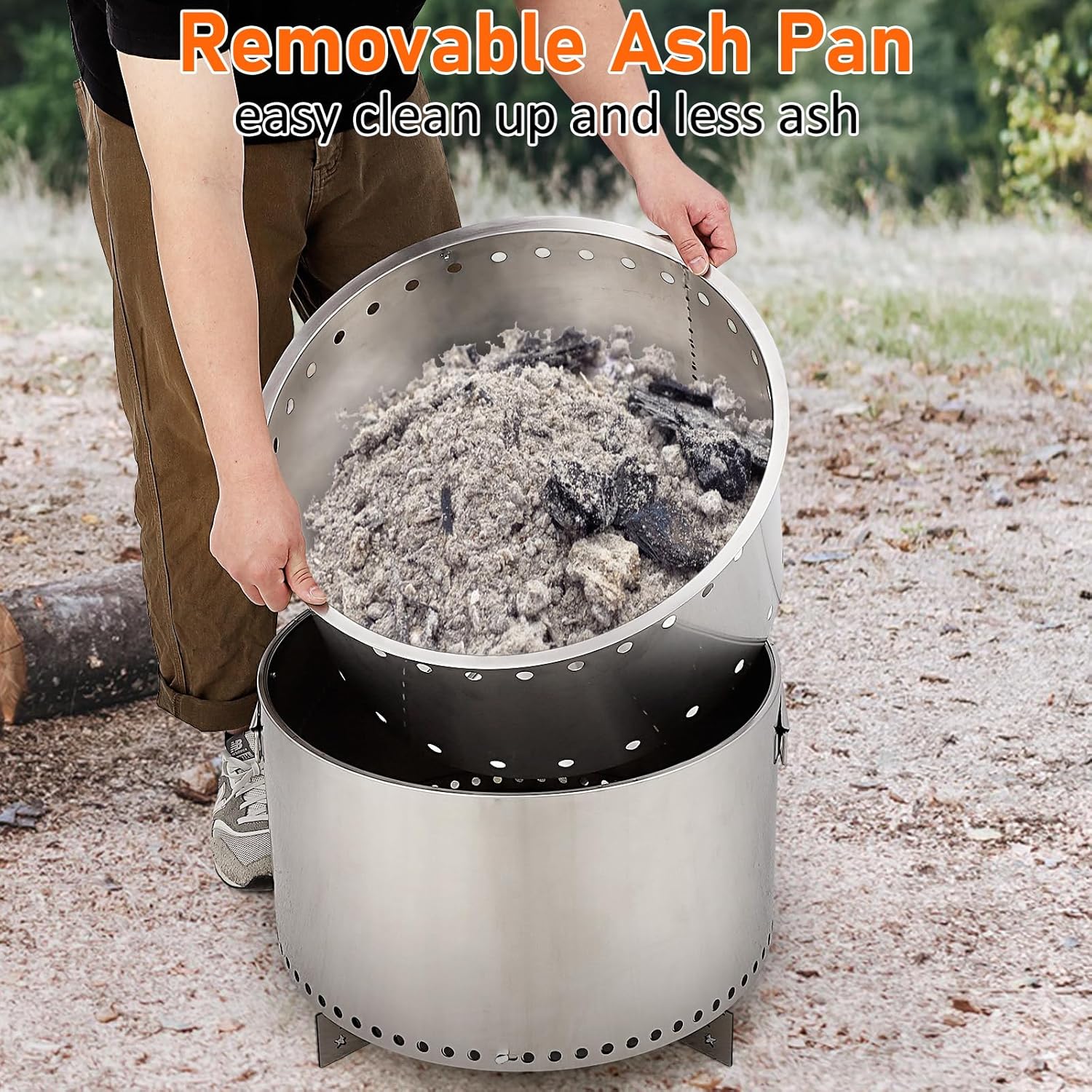 Smokeless Fire Pit, 20.5