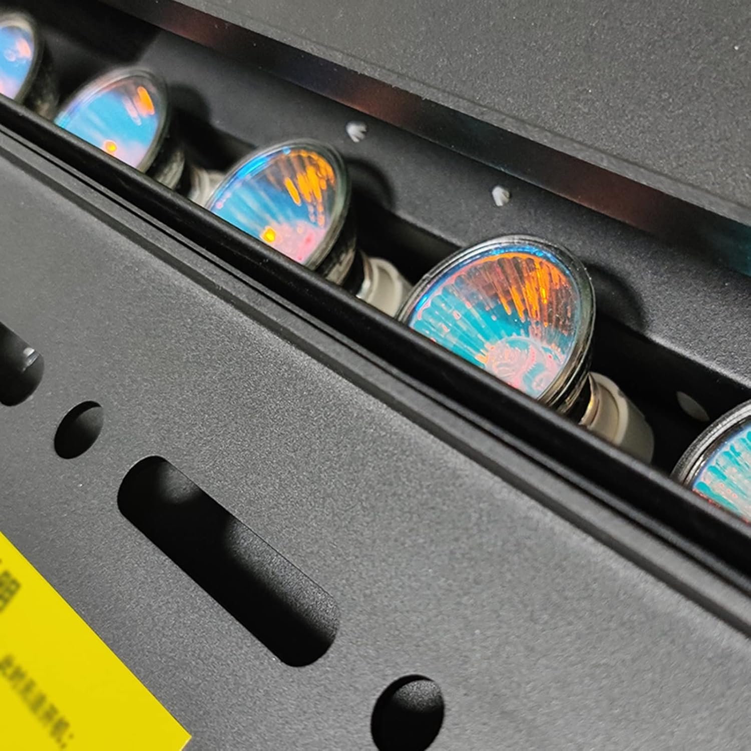 3D Water Vapor Fireplace with Humidifier Flame 47/59 Inches Fireplace Wall Mounted Silence Electric Fireplace Lifelike Flame Effect with Remote, Metal Panel, Automatically Add Water，Black(150cm)