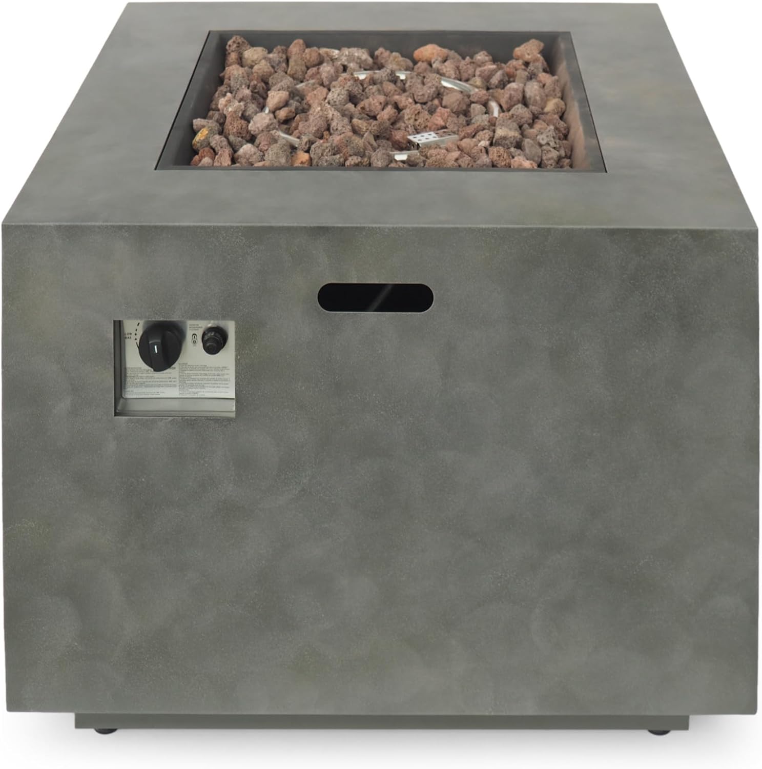 Square Iron FIRE Pit 50 000 BTU