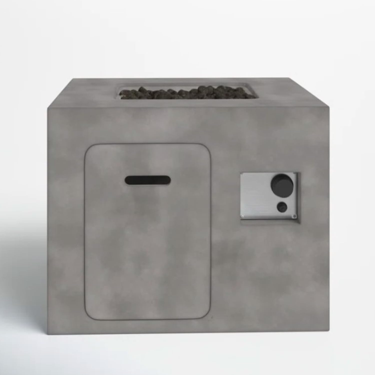 24'' H x 30'' W Concrete Outdoor Fire Pit