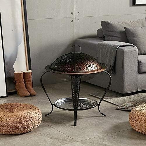 Fire Pits Outdoor Wood Burning Firepit Outdoor Garden Terrace Heater Charcoal Barbecue Stove Brazier