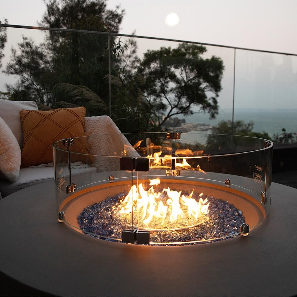 Colosseo Concrete Fire Pit 40.9