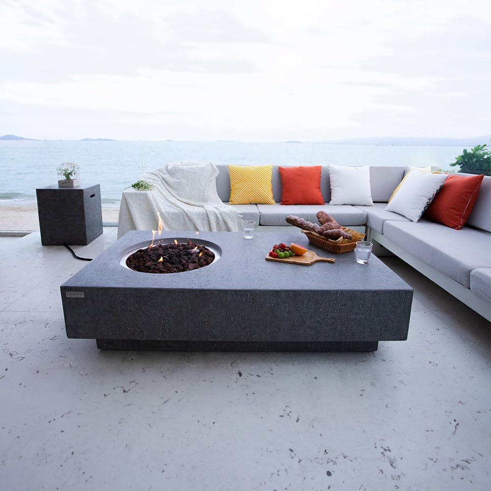 Metropolis Concrete Fire Pit 56