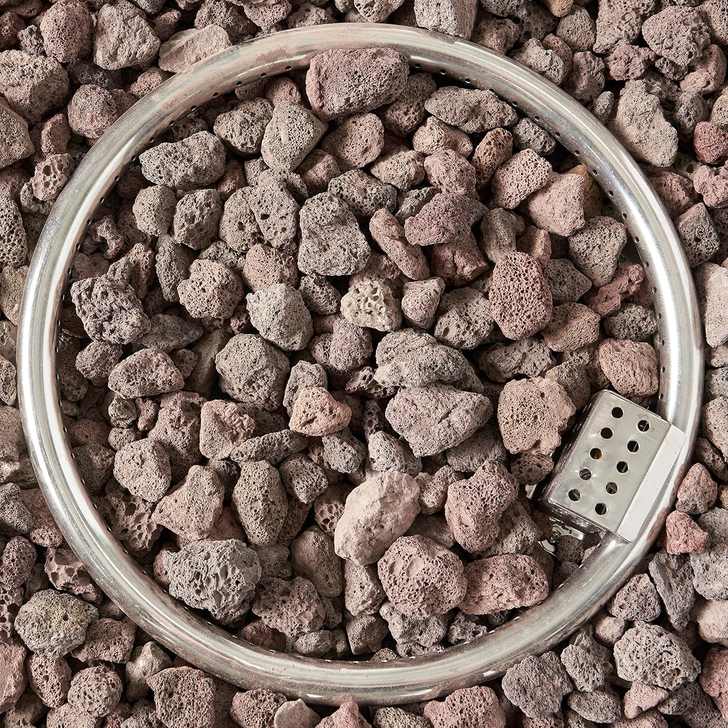 Christopher Knight Home Wellington Outdoor 40,000 BTU Circular Fire Pit (No Tank Holder) - Dark Gray