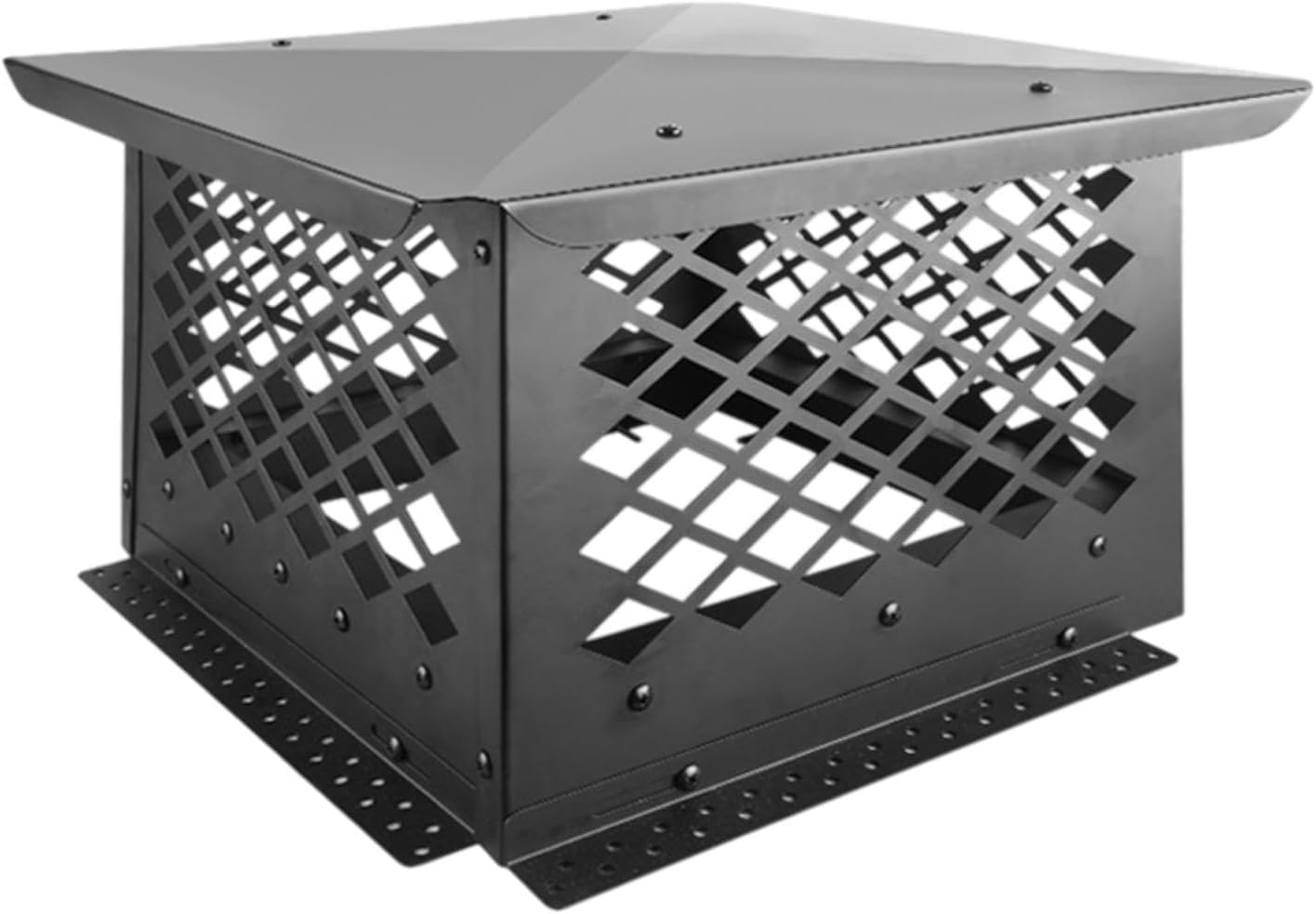 Chimney Cap, Exhaust Pipe for Chimney Pots,Replace,Rain Resistant, Heating Cool Air Vent Roof Vent Cap Chimney Cover