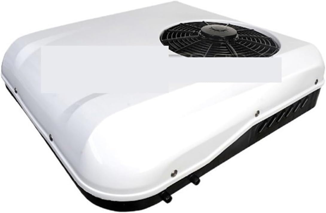 RV Air Conditioner, Ceiling Car Air Conditioner 12/24V Top Mounted Parking Heating And Cooling Integrated Machine,Camper ac(White,24v Cool And Heat)