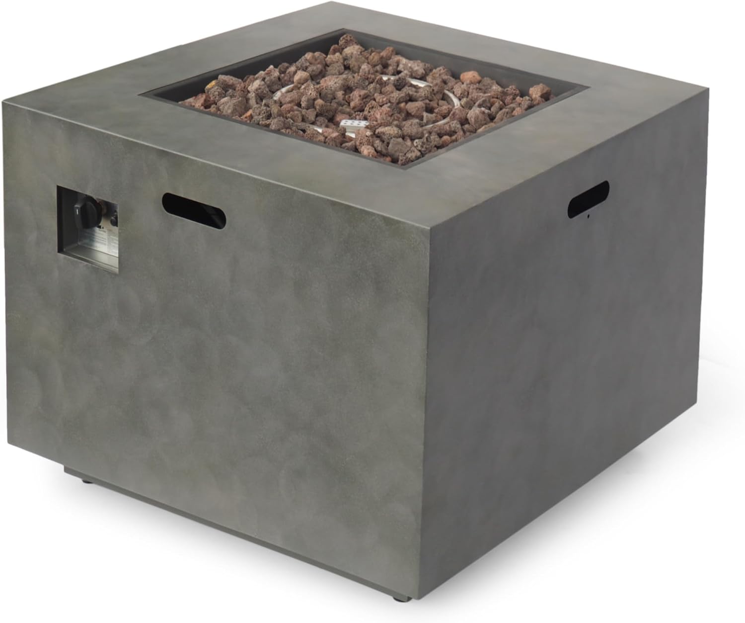 Square Iron FIRE Pit 50 000 BTU