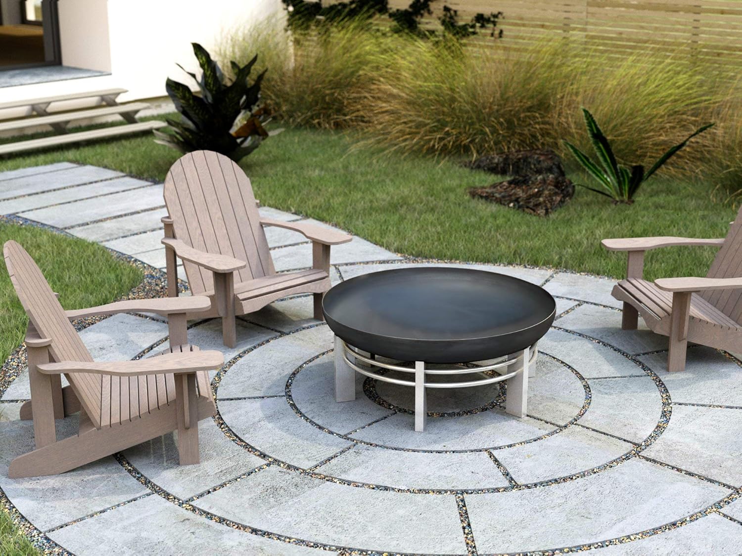 Curonian Modern Jura Luxury Fire Pit 31.1