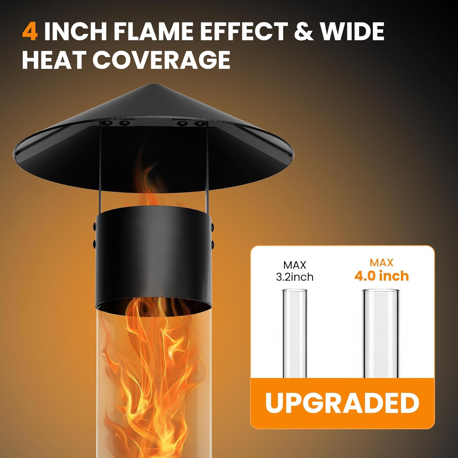 DoCred Patio Pellet Heater, 71