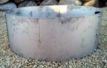 Stainless Steel Fire Pit Ring Liner Metal Insert 45