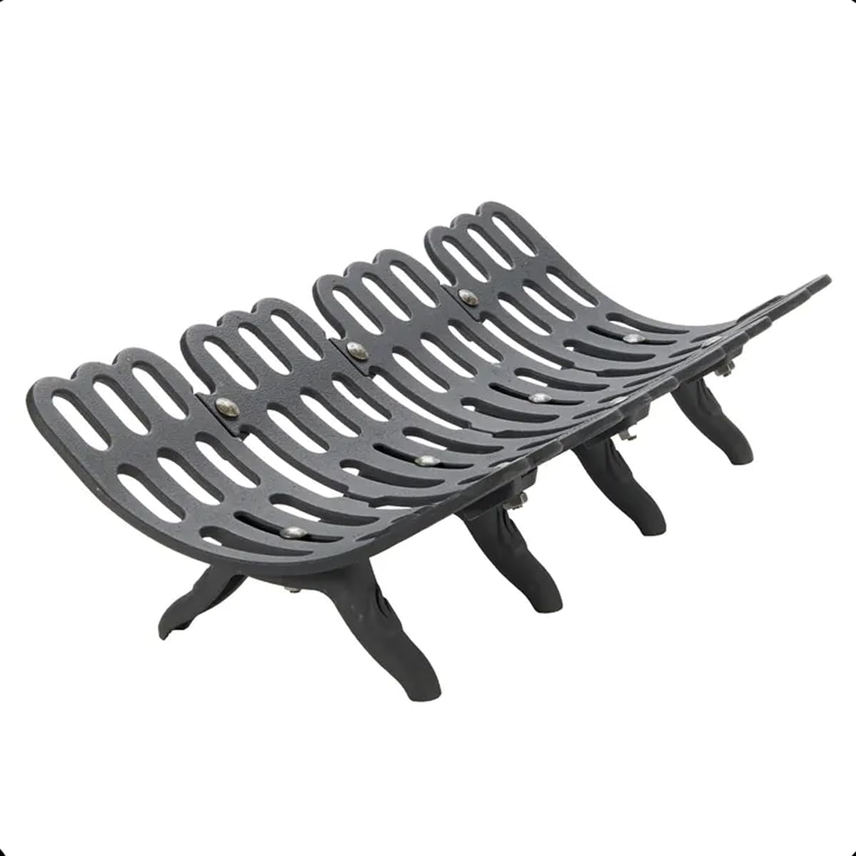 30 inch Fireplace Grate Heavy Duty, Cast Iron Fire Grate - 30