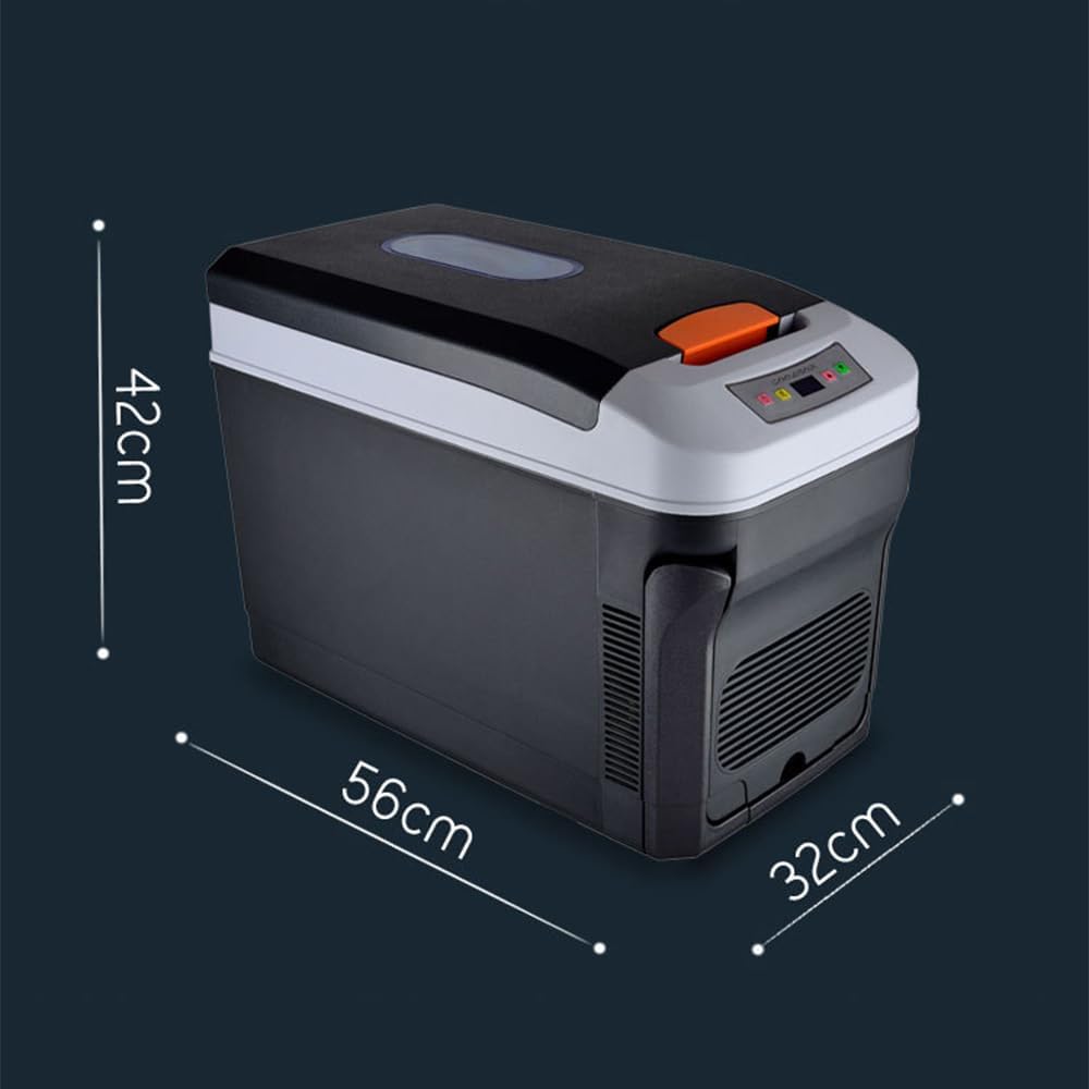 Outdoor Camping Refrigerator 35L Car Refrigerator DC12V/24V Cooler with Wheels Cooling, Heating and Holding