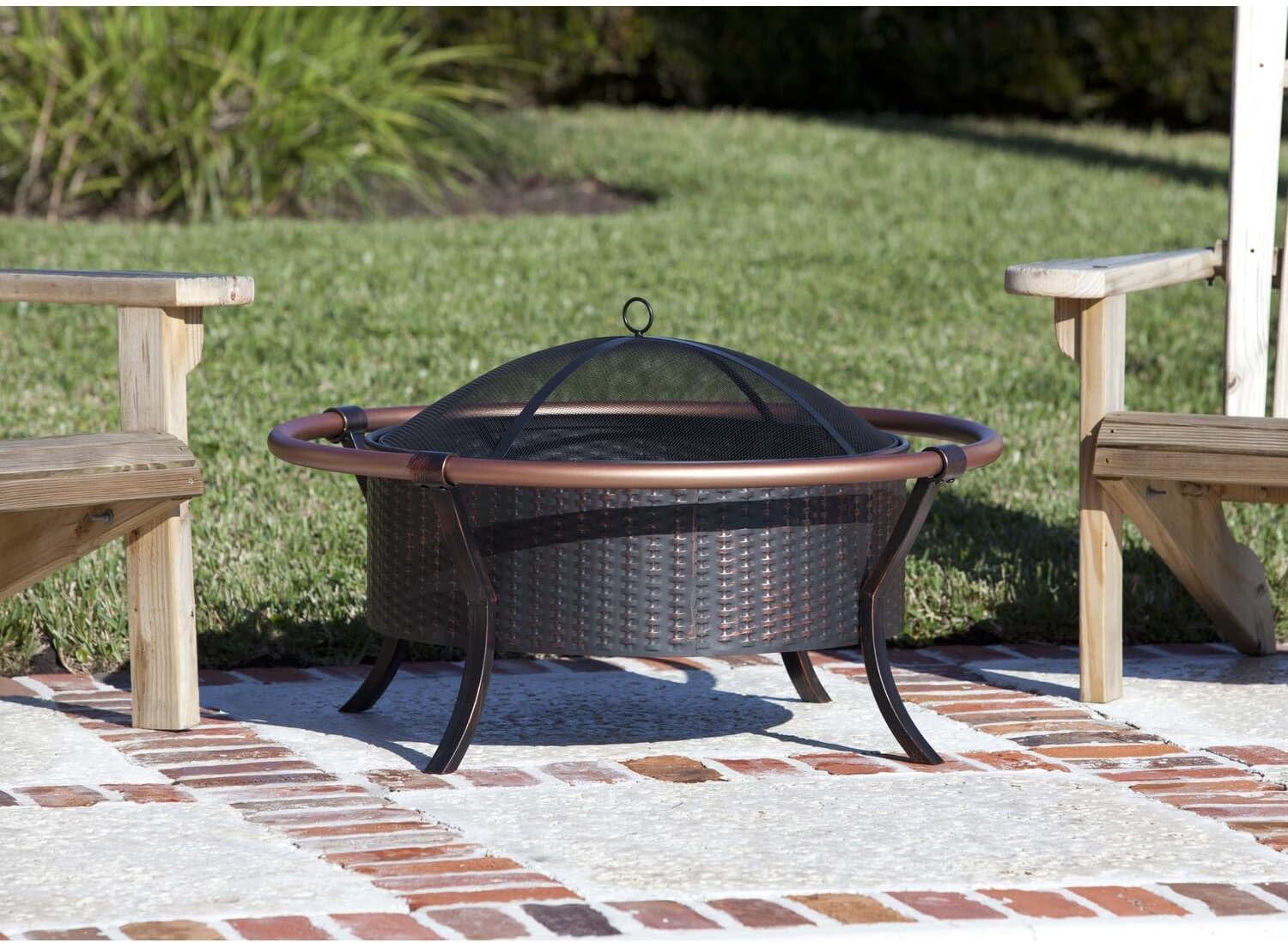 Antique Appeal Rail Fire Pit - 27.5