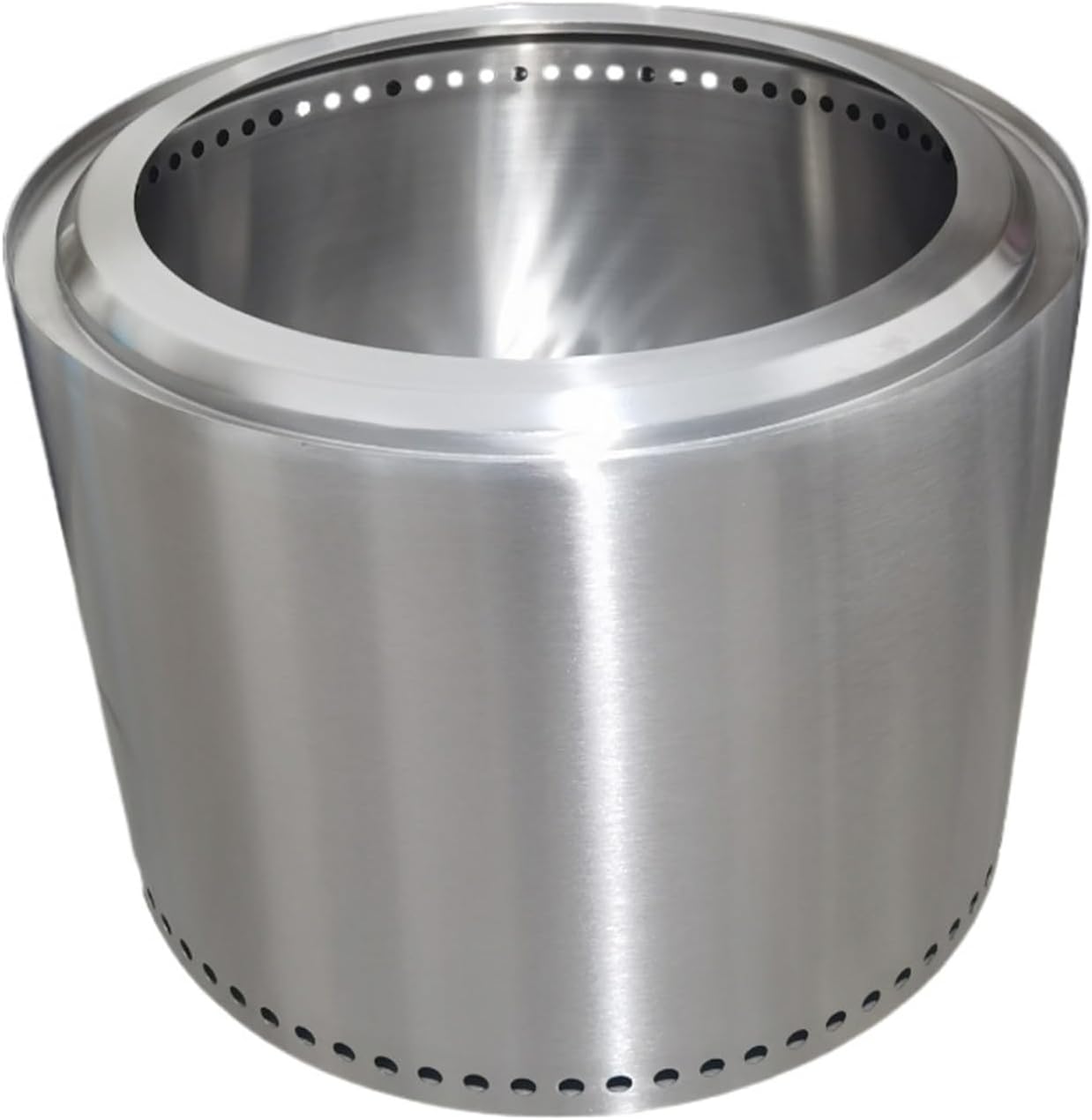 Outdoor camping woodstove, one piece stainless steel fire pit, campfire pit, patio smokeless grill.(All 304 material)