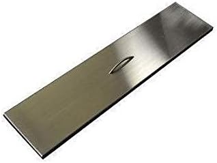 Hearth Products Controls HPC Fire Rectangular Stainless Steel Fire Pit Cover (TPHC-36SS), 40x9.5 Inch