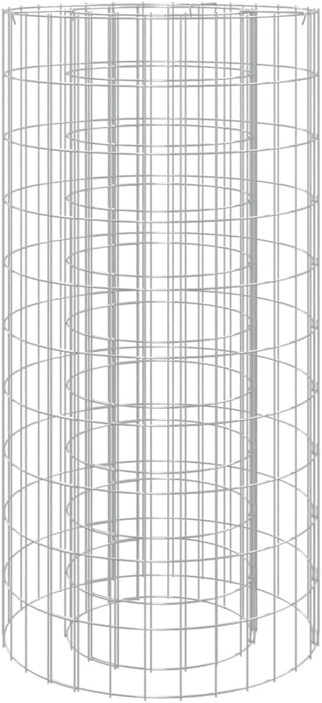 Gabion Fire Pit, Ø 19.7