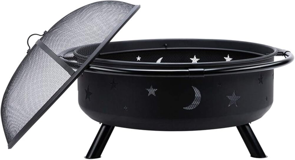 Outdoor Fire Pit Garden Fire Pit, European Style Firepit for Outside, Garden Decoration (Color : Style 2) (Style 2)