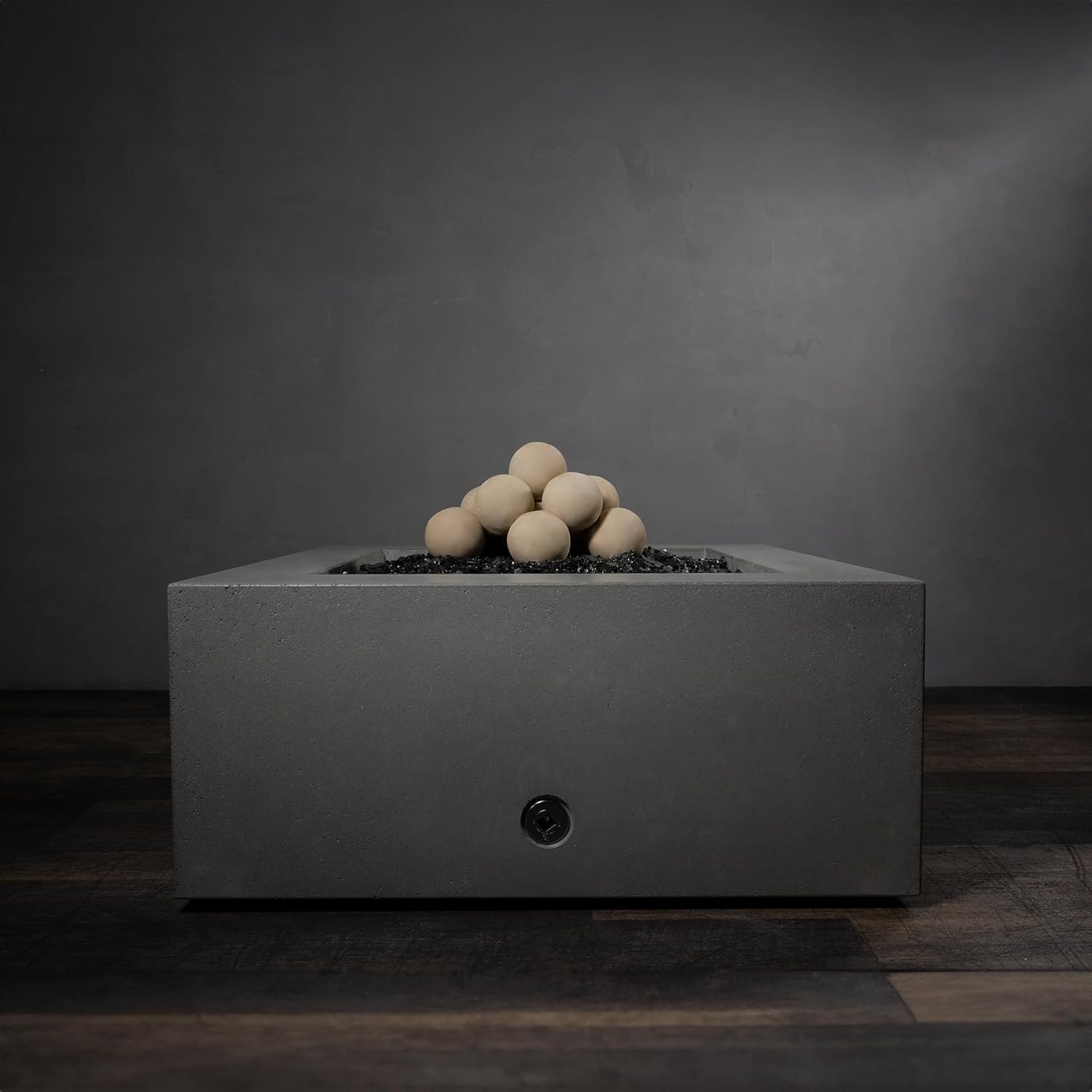 Starfire Designs Ceramic Fire Balls | Use in Fireplace or Fire Pit | Outdoor & Indoor Fire Balls for Natural Gas or Propane Fires | Decorative Landscaping | Pack of 12 | Beige