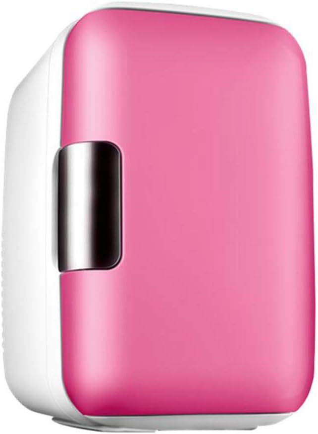 White Mini Portable Compact Personal Refrigerator for Cooling and Heating 6L-8 Tank Capacity Dual-use for car and Home (Type B)