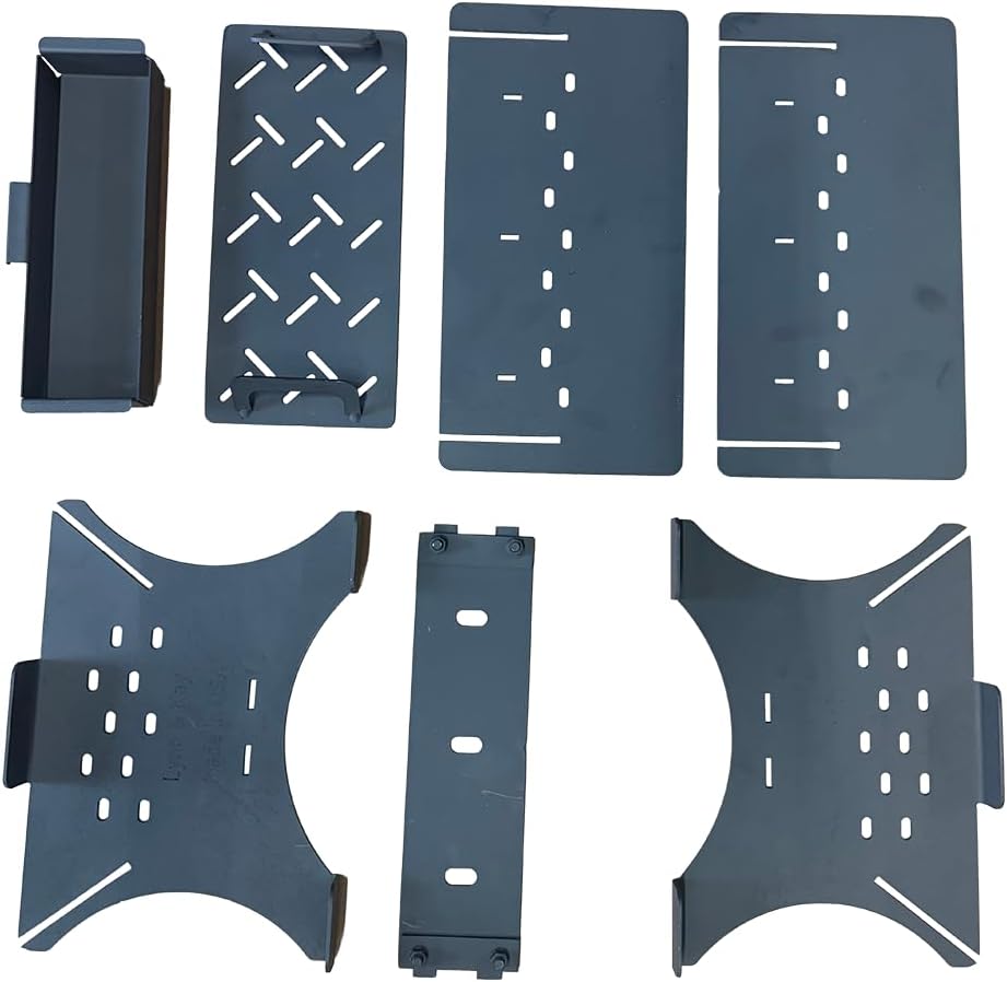 Portable Fire Pit by Lyno & Kay (Black, 20X20X14)