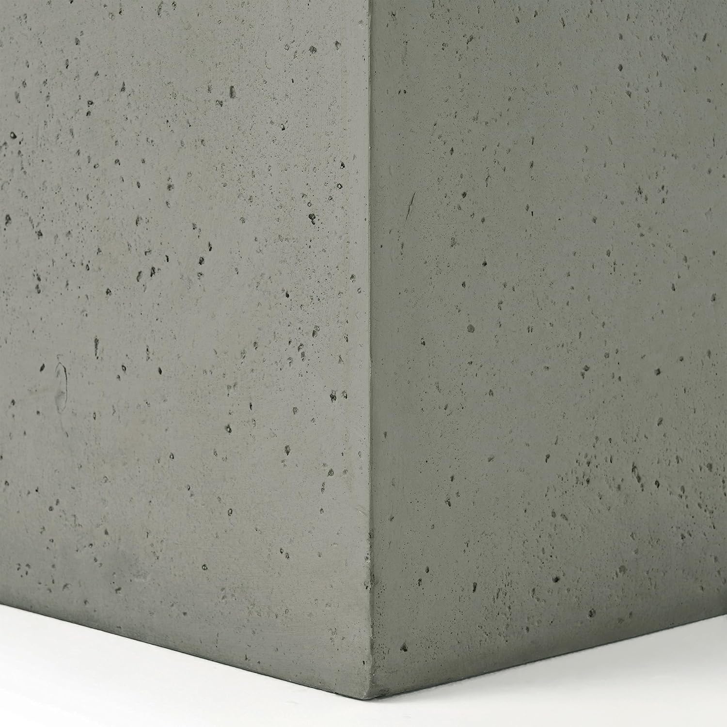 Propane Tank Cover Table for Fire Pits, 20 LB MGO Propane Tank Holder with Side Handles, Outdoor Tank Storage Side Table for Patio, Gas Griddle, Light Gray