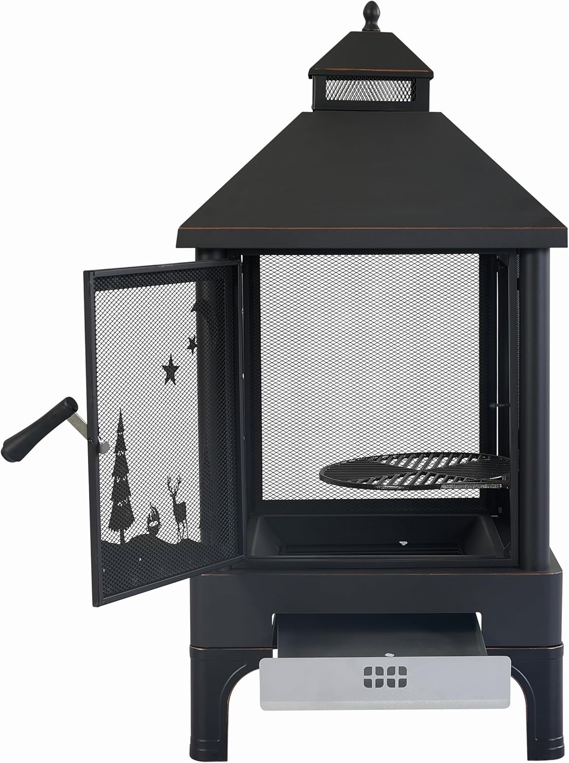 Garden Metal Outdoor Portable Heating Furnace for Backyard Fir Pit