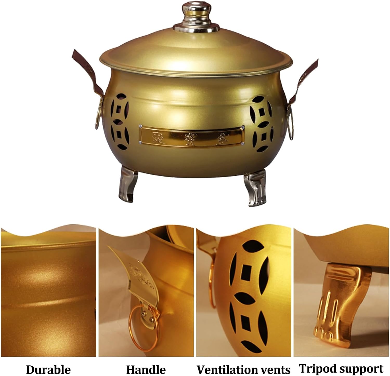 Metal Incinerator, Burn Barrels for Outside for Burning Trash, Fire Barrel, Outdoor Fire Pit for Paper Leaf Trash