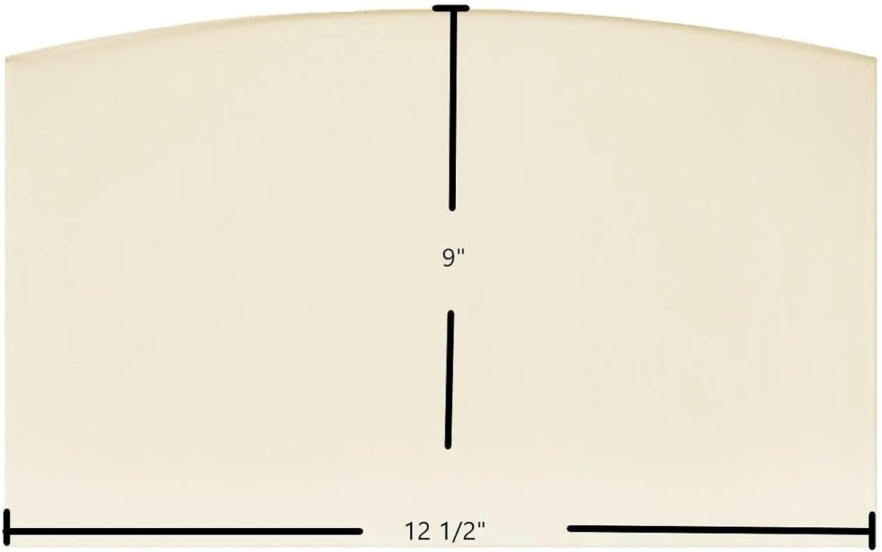 PelPro Arch Top Pellet PP60 / PP70 / PP130 Ceramic Glass Panel (12 1/2