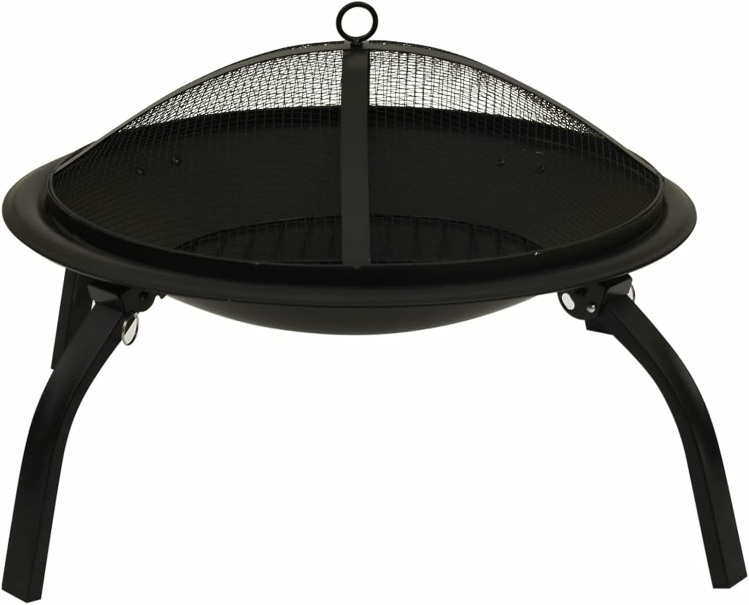 Fire Pits & Outdoor Fireplaces 2-in-1 Fire Pit and BBQ with Poker 22