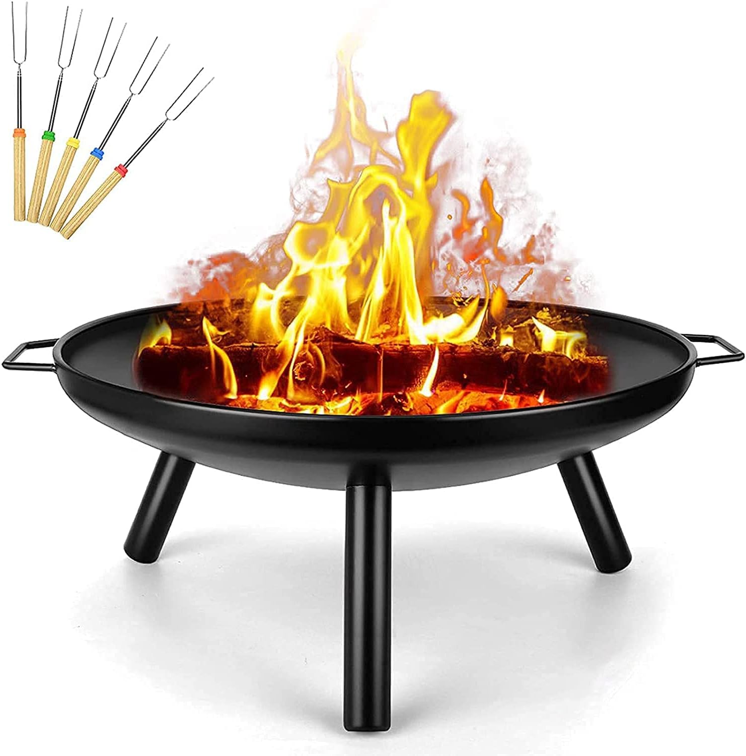 Reusable Campfire Pit Portable Outdoor Garden Easy Lighting Fire Pits Travel Camping Tank Heating Fire Box for Home Use