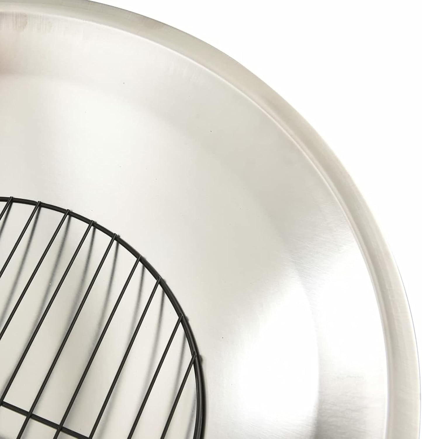 2-in-1 Fire Pit and BBQ Grill, Stainless Steel Outdoor Fire Pit with Cooking Grid and Poker, 23.2x23.2x23.6 Inches for Backyard, Patio, Camping