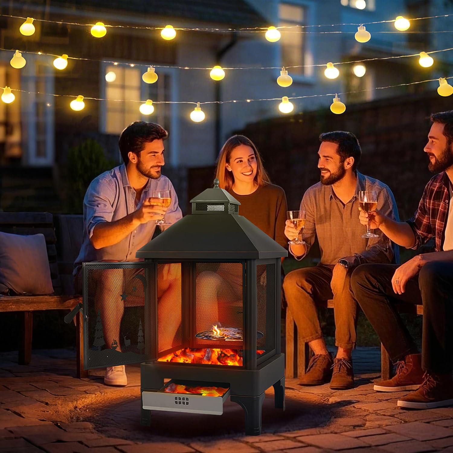 Fire Pit & Outdoor Fireplace, 24.41