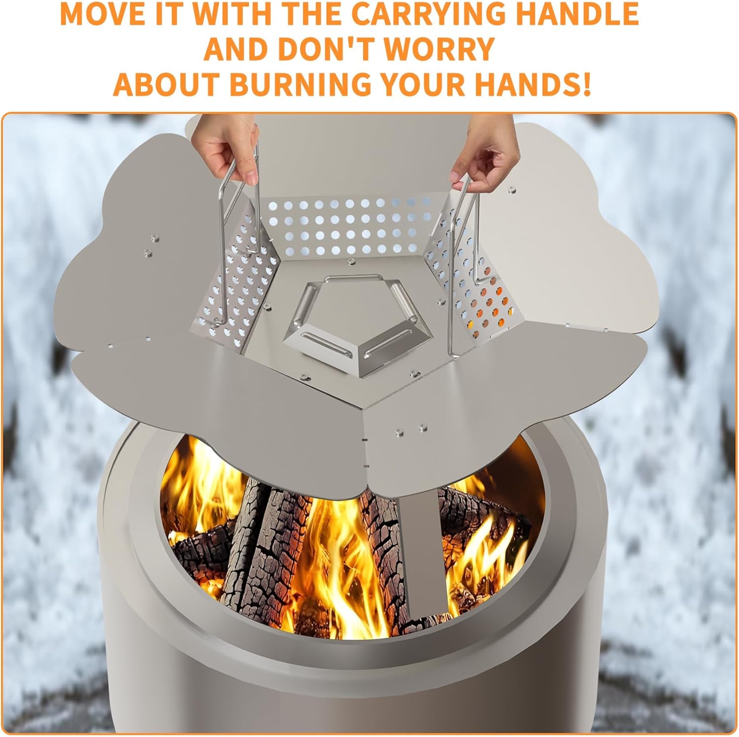 Solo Stove Yukon Heat Deflector 27