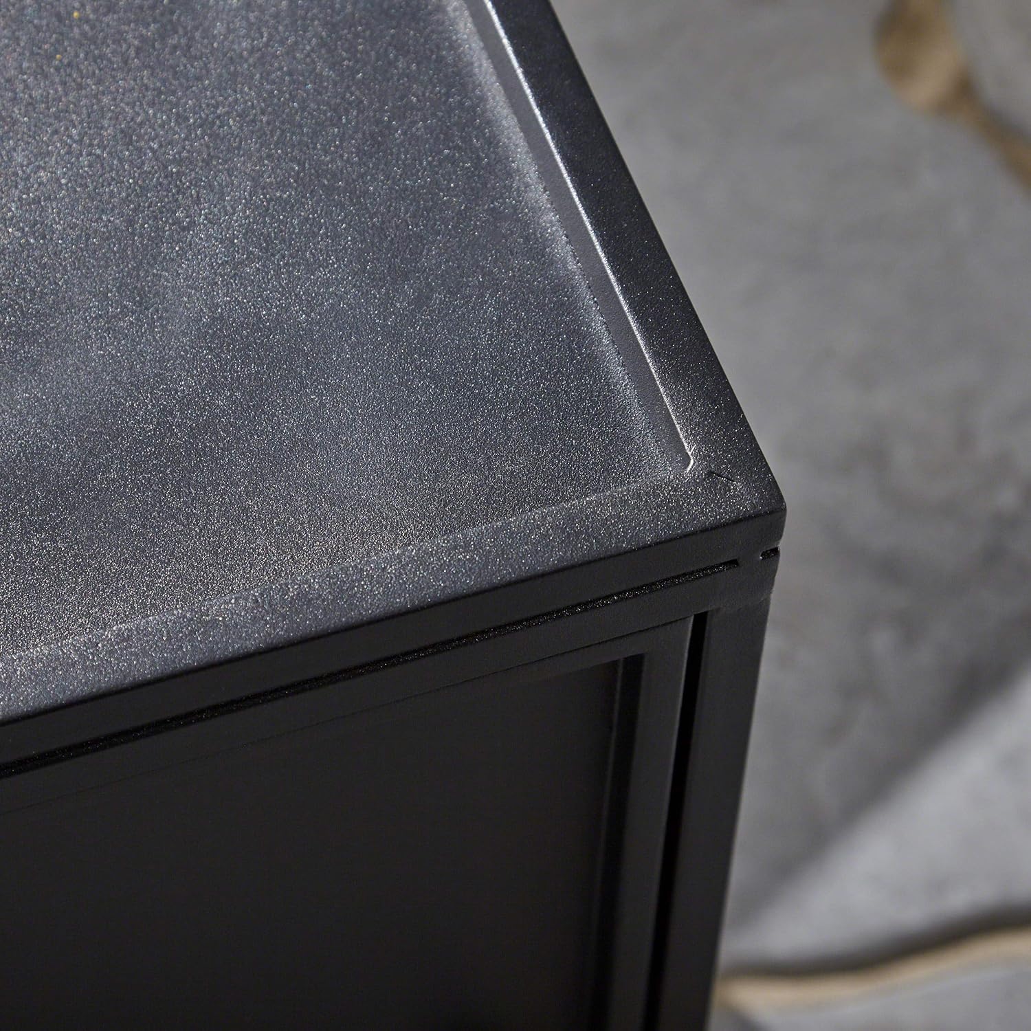 Great Deal Furniture GDFStudio Outdoor 3 Piece Wood and Wicker Chat Set with Fire Pit, Natural with Gray and Brown