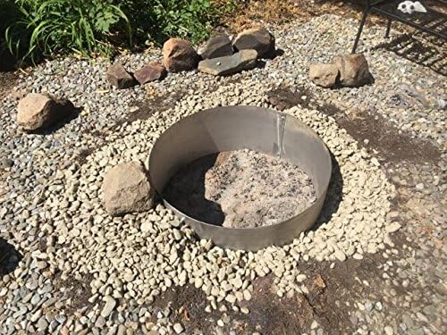 Stainless Steel Fire Pit Ring Liner Metal Insert 45