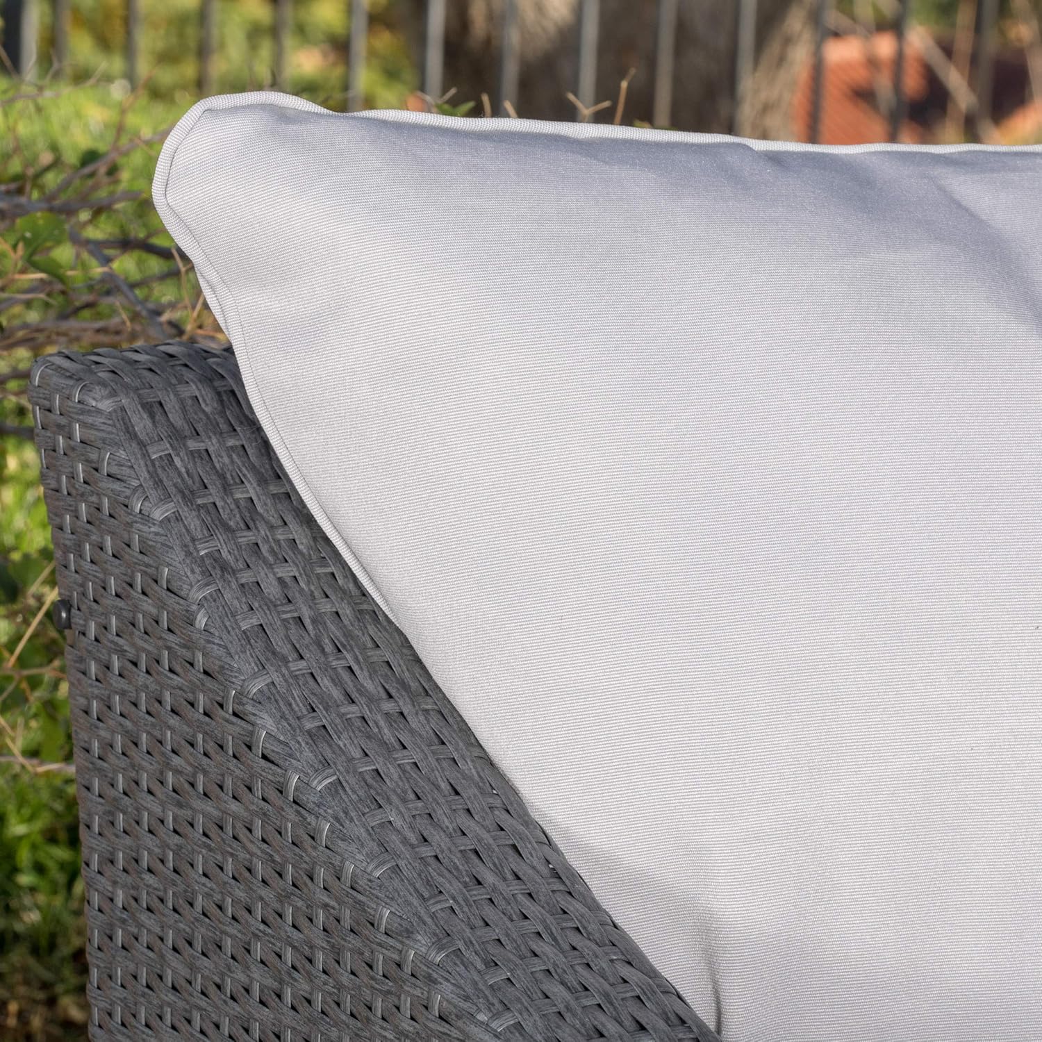 Great Deal Furniture Outdoor Wicker Furnitures Patio Chat Set (Piece of 5)