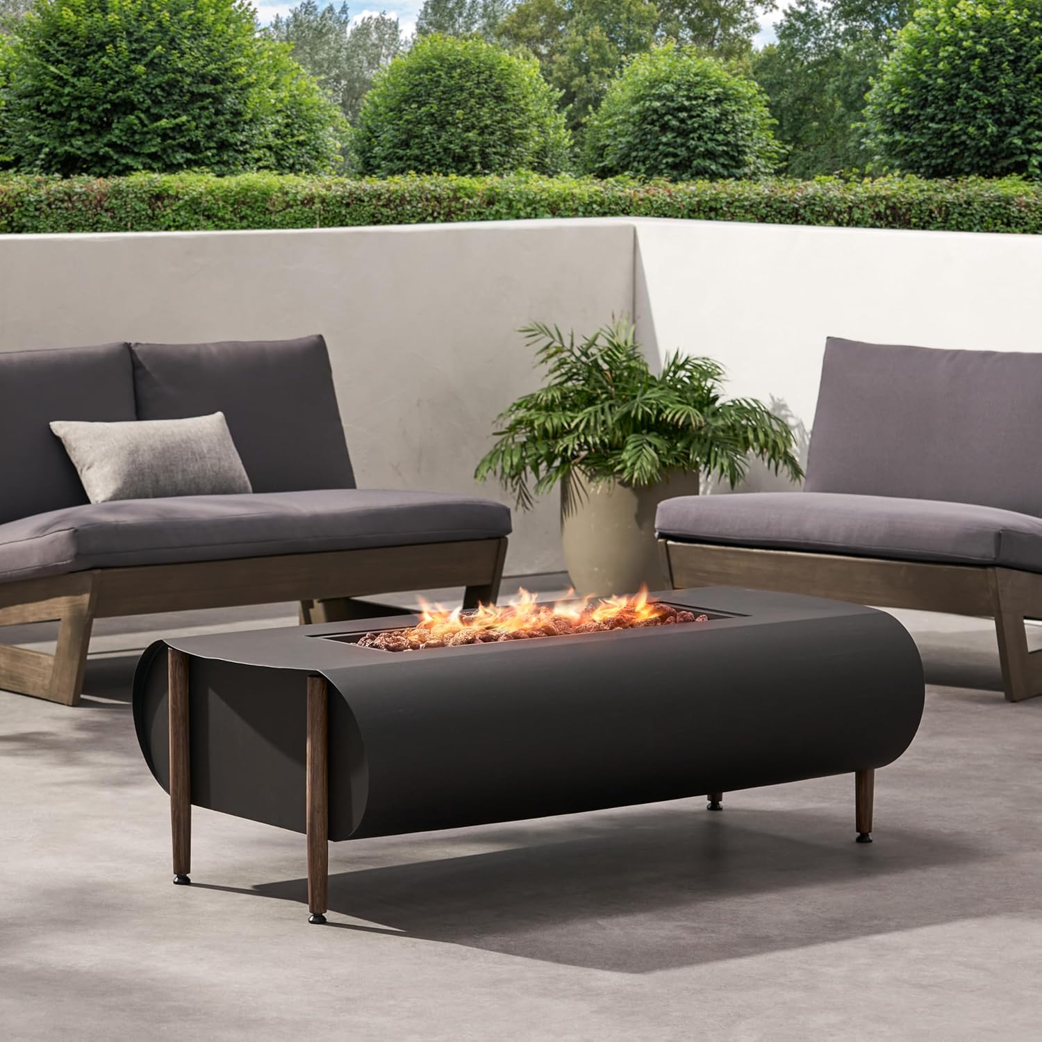 Rectangle FIRE Pit 50,000BTU