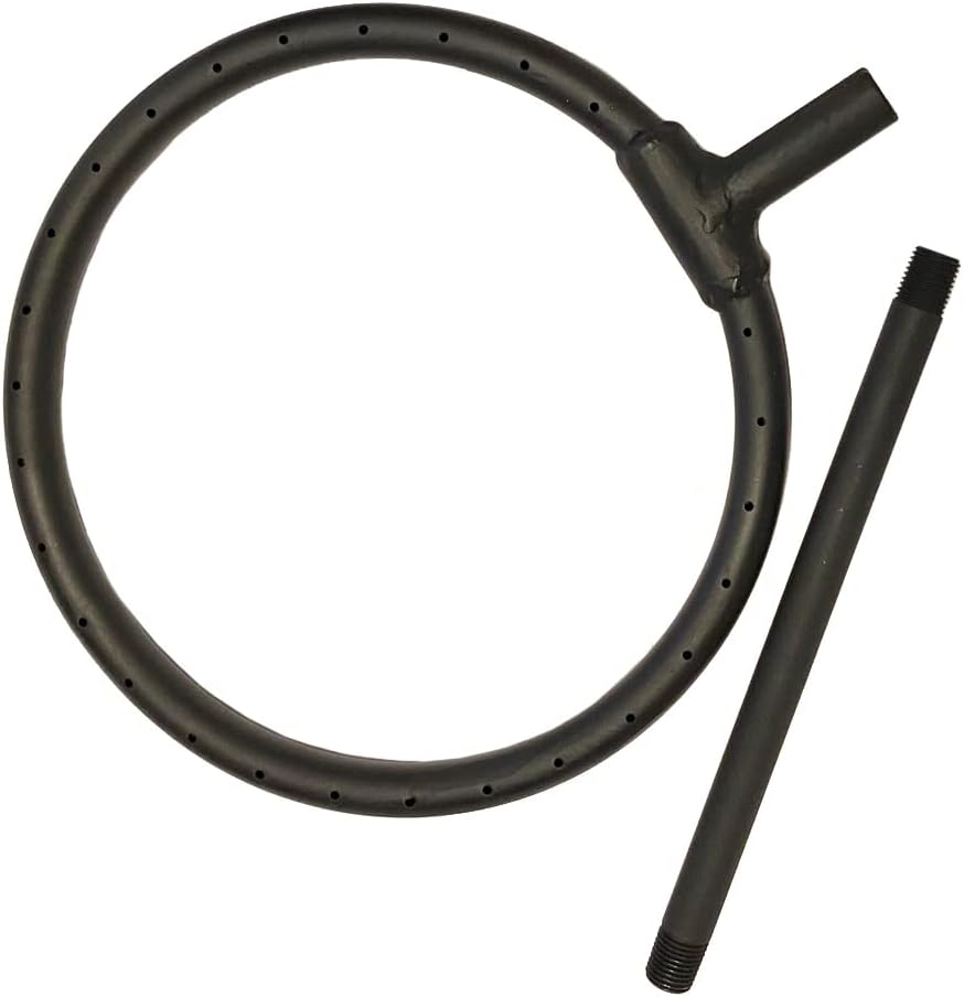 The Blue Rooster Chiminea and Firepit Gas Conversion Kit 10' Hose