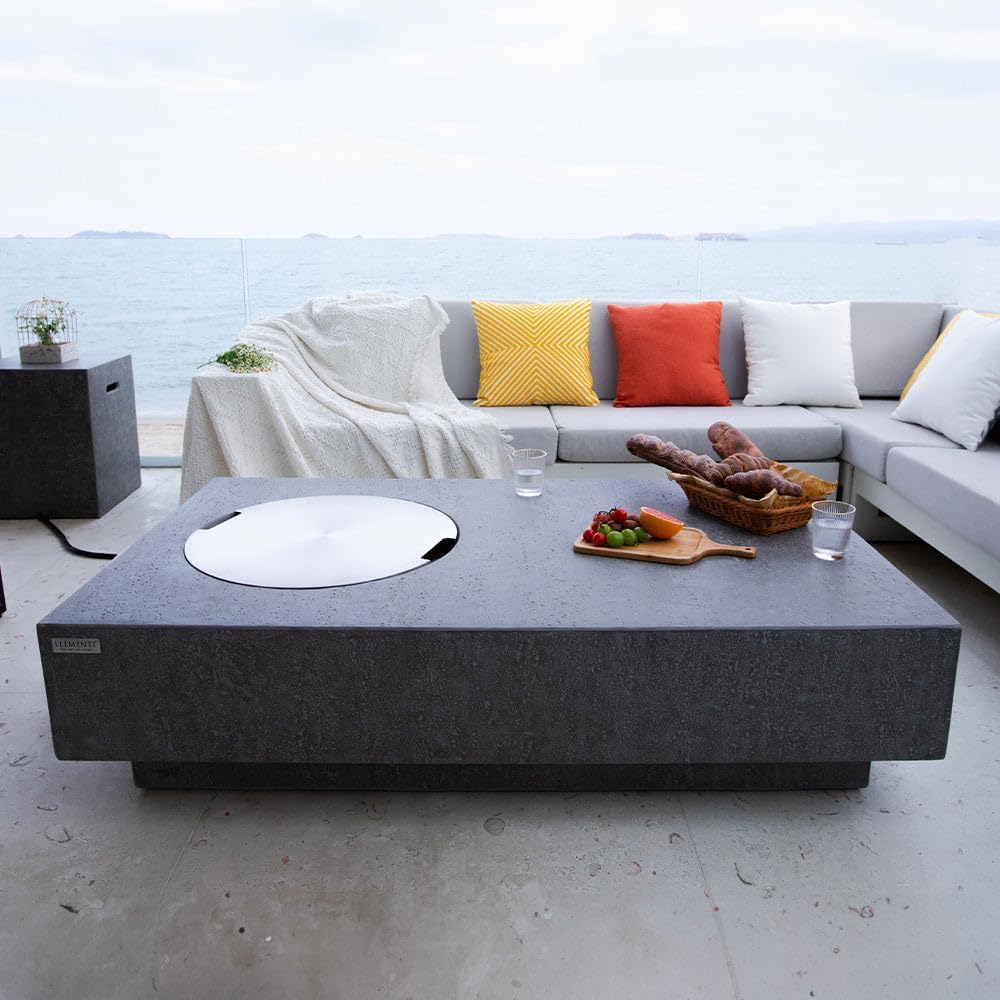 Metropolis Concrete Fire Pit 56