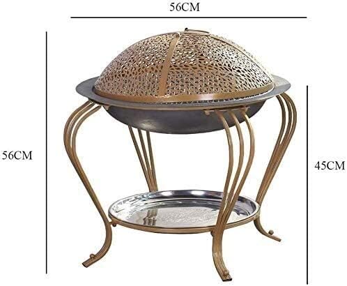 Fire Pits Outdoor Wood Burning Outdoor Fire Large Bonfire Wood Burning Patio Coal Grill Firepit