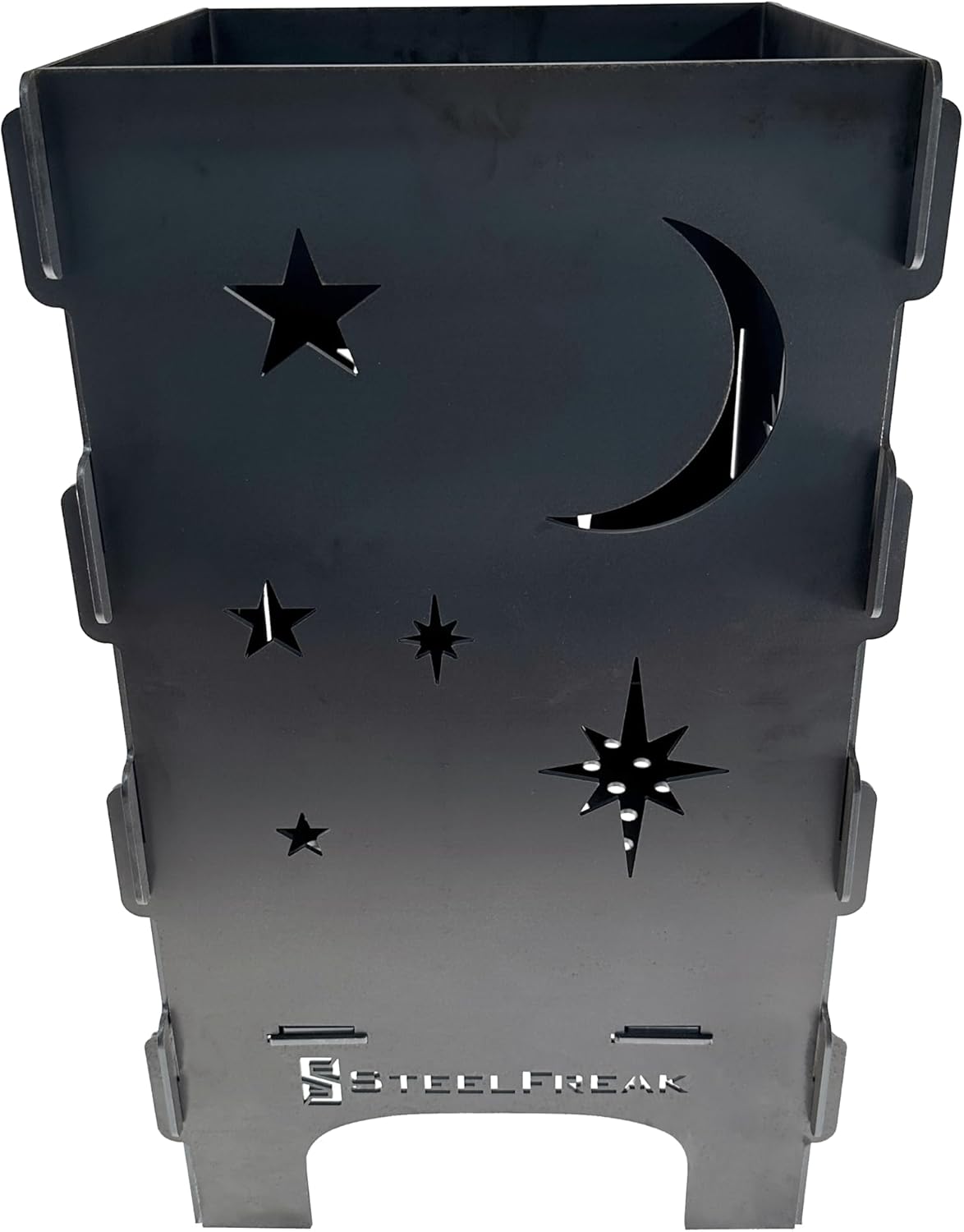 SteelFreak 24 Inch Tall Heavy Duty Fire Pit Tower (Starry Night) - Made in USA
