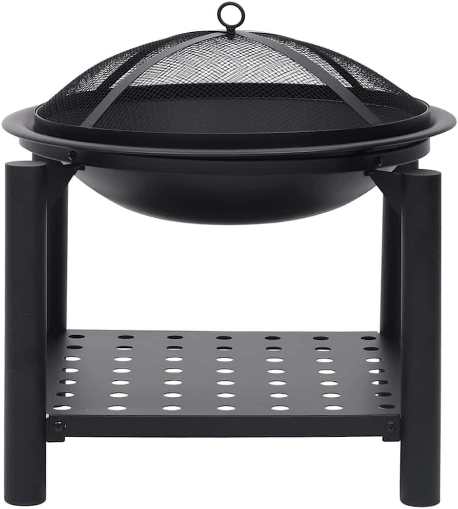 CHARMMA Fire Pit with Poker 21.3