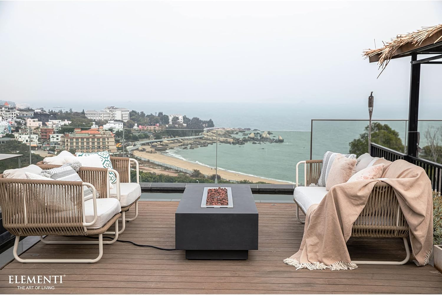 Granville Concrete Fire Pit 60