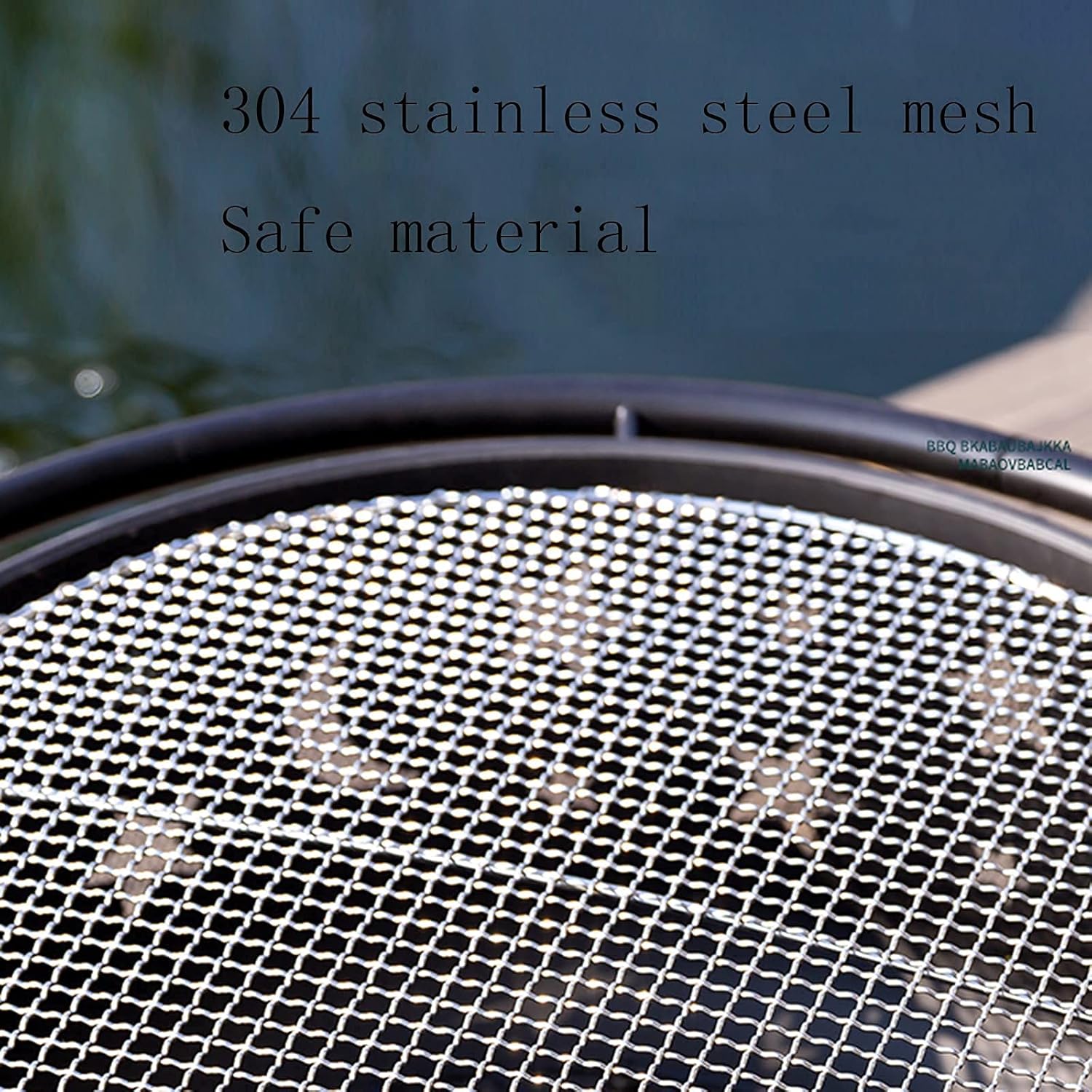 Wood Burning Table Fire Pit BBQ Grill Firepit Bowl 2 in 1 Fireplace for Bonfire Barbecue in The Wild with Grill Grate Backyard Patio Garden Fireplace for Camping Picnic Patio Beaches Park