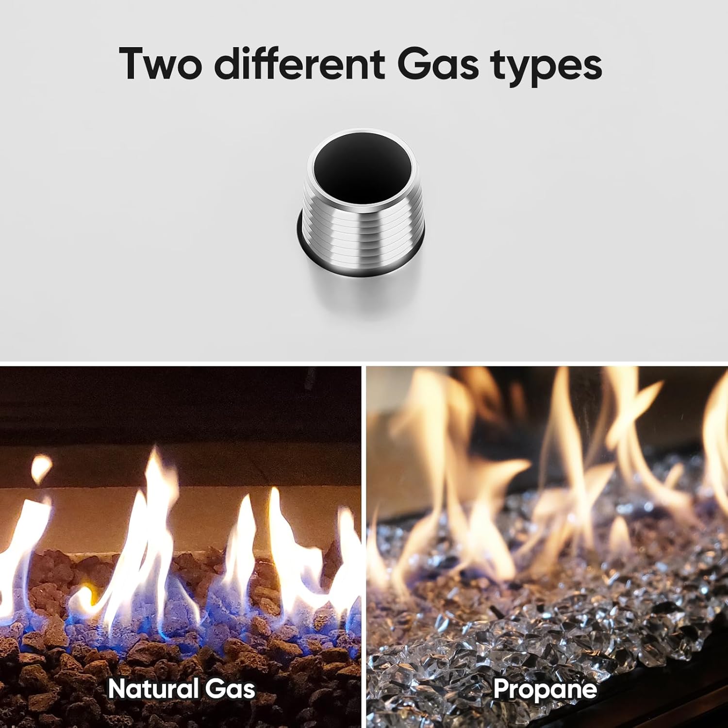 FAHKNS Rectangular Drop-in Fire Pit Pan Kit, 48