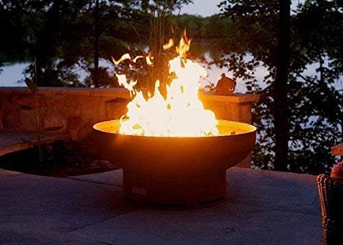 Fire Pit Art Low Boy-FPA-MLS120-NG Fire Pit NG, Metal
